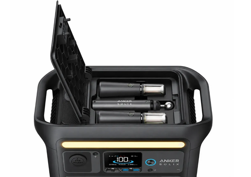 Портативна зарядна станція Anker SOLIX C800X 768 Вт&middot;год 1200 Вт LiFePO4 з UPS, X-Boost 1600 Вт