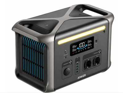 Портативна зарядна станція Anker SOLIX F1500 1536 Вт&middot;год 1800 Вт LiFePO4 UPS (A1772311)