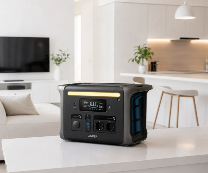 Портативна зарядна станція Anker SOLIX F1500 1536 Вт&middot;год 1800 Вт LiFePO4 UPS (A1772311)