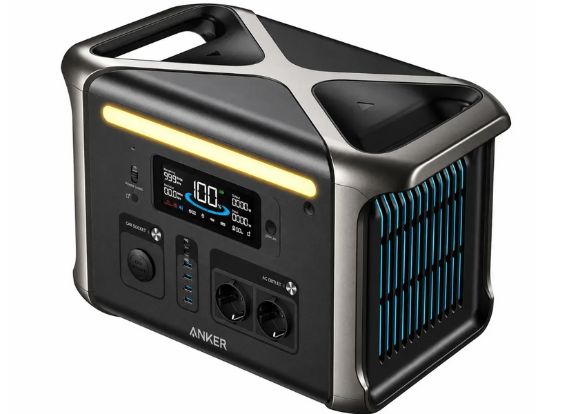 Портативна зарядна станція Anker SOLIX F1500 1536 Вт&middot;год 1800 Вт LiFePO4 UPS (A1772311)