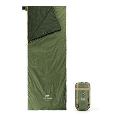 Спальний мішок Naturehike LW180 Mini NH21MSD04, правий, XL, темно-зелений