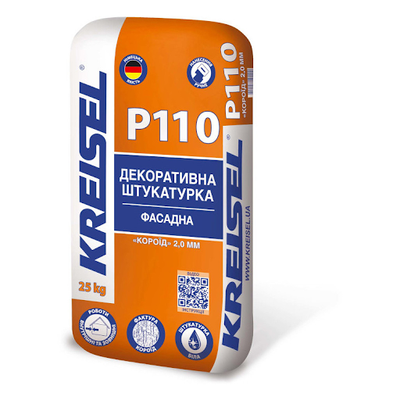 KREISEL P110 Декоративна мінеральна штукатурка "Короїд" 2,0 мм (мішок 25 кг)