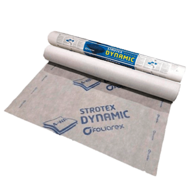 Супердиффузионная мембрана STROTEX Dynamic, 135 г/м2, рулон &ndash; 75 м2