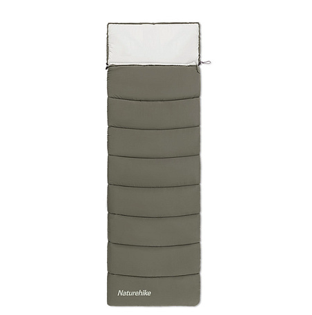 Спальник с капюшоном Naturehike LD350 CNK2300SD016, темно-зеленый