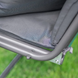 Садовая качель - лежак 2в1 "Relax Plus" FunFit 3 местная, с навесом и подушками (Серая)