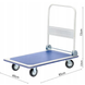 Платформний візок зі складною ручкою | вантажопідйомність - 300 кг