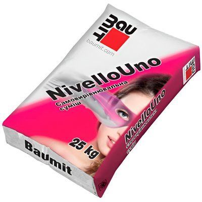 Cамовирівнююча суміш Baumit Nivello UNO 3-20мм 25кг (Україна)