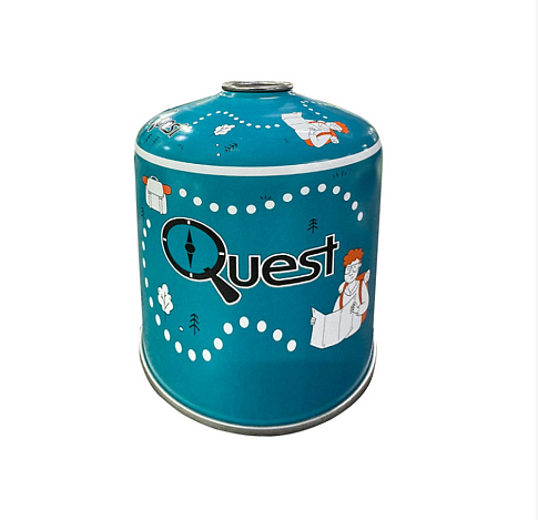 Газовий балон різьбовий бутановий Quest, 450гр