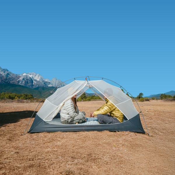 Намет одномісний ультралегкий Naturehike Mongar UL, сірий