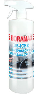 Розморожувач вікон, замків та дзеркал DE-ICER Boramax, 1л
