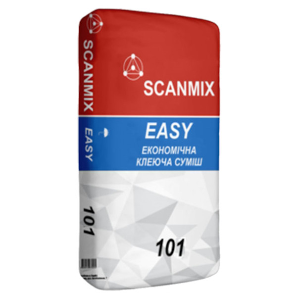 101 SCANMIX EASY (25кг) Суміш клеюча