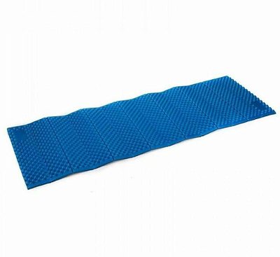 Коврик складной IXPE Naturehike NH19QD008, алюминиевая пленка, 185x56х1,8 см, голубой