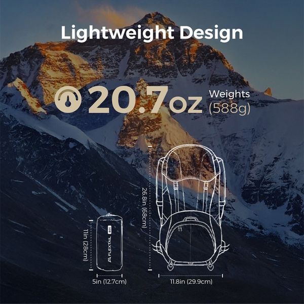 Килимок самонадувний Flextail Tiny Slleeping Pad R05 AVS, розмір L