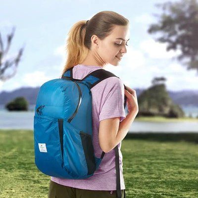 Рюкзак компактный Naturehike Ultralight NH17A017-B 22 л, голубой