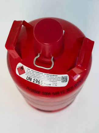 Газовий балон 27 л 11 кг 30 бар (Пропан) Vitkovice Milmet