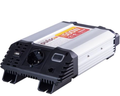 Преобраз. напряжения PULSO/IMU 520/12V-220V/500W/USB-5VDC2.0A/мод.волна/клеммы