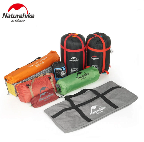 Сумка-баул для зберігання портативна Naturehike NH17S021-M, 45 л, темно-сірий