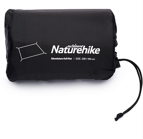 Килимок кемпінговий багатофункціональний PE Naturehike NH20FCD03, алюмінієва плівка, Розмір M