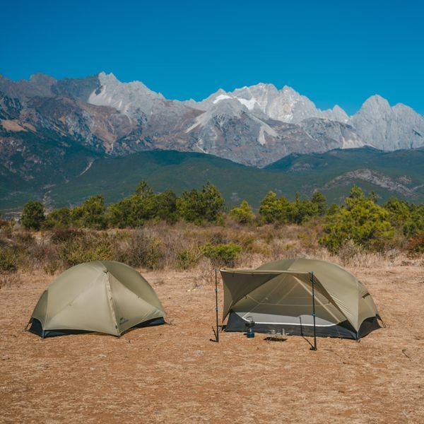 Намет одномісний ультралегкий Naturehike Mongar UL, коричневий