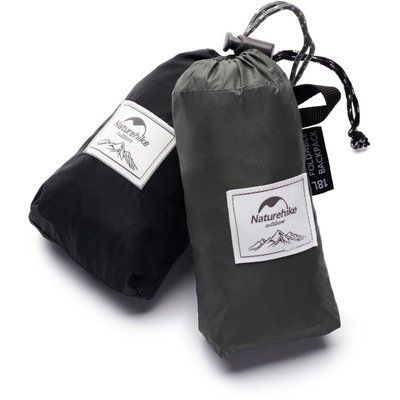 Рюкзак компактный сверхлегкий Naturehike Ultralight NH17A012-B, 18 л, черный