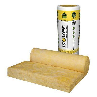 Минеральная вата ISOVER ROLL42 (EKO), 50+50 мм, 18 м2/рулон