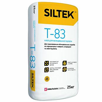 Т-83 (25 кг)- Клей для облицювання підлоги Siltek