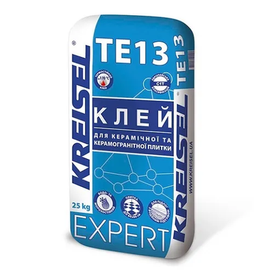 TЕ13 EXPERT Клей для керамічної та керамогранітної плитки