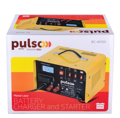 Пуско-зарядний пристрій PULSO BC-40155 12&24V/45A/Start-100A/20-300AHR