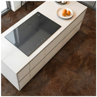 Самоклеющаяся LVT плитка 610х610х1.5мм, Коричневый