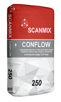 Смесь самовыравнивающаяся Scanmix 250 CONFLOW 250 (25 кг)