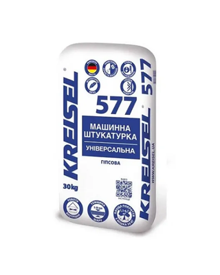 577 Машинная штукатурка универсальная гипсовая (30 кг)
