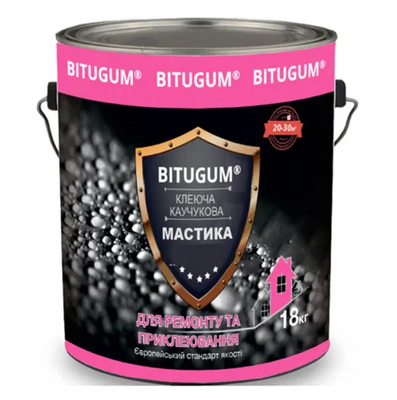 Мастика клеящая каучуковая BITUGUM 18 кг