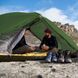 Намет надлегкий двомісний з футпринтом Naturehike Mongar, 210T, темно-зелений